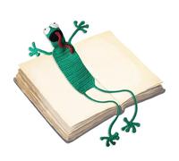 Crochet Bookmarks - Marchi a maglia a mano | Simpatici disegni animal design, regalo per libri e per la lettura