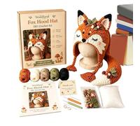 Crochet Bucket Hat Kit | Knitting Animal Headwears Photo Props