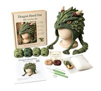 Crochet Bucket Hat Kit | Knitting Animal Headwears Photo Props
