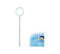 Crochet De sécurité pour Perche De Piscine, Crochet De Sauvetage Spécial Professionnel avec Crochet Rond, Poignée Antidérapante, Perche De Sauvetage De Plage(3.9ft~9.8ft)