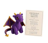 Crochet Dragon Doll - Cotton | Increase Ambiance Pocket Knitted Toy