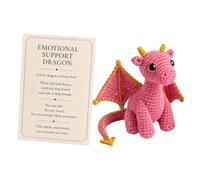 Crochet Dragon Doll - Cotton | Increase Ambiance Pocket Knitted Toy