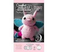 Crochet Dreams and Nightmares Amigurumi Kit: 100% Cotton Yarn, Crochet Hook, Stitch Marker, Tapestry Needle, Fiberfill, Step-by-Step Leaflet, and How-To Videos; Creepy Cute Beginner-Friendly!