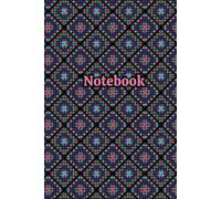 Crochet Granny Squares Pattern Notebook: Geometric Print Blank Fiber Arts Organizer for Stationery Lovers, Crocheters, Knitters, Yarn Lovers & ... Tracking, Sketching and Creative Ideas.