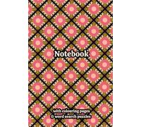 Crochet Granny Squares Themed Activity & Notebook: With Colouring Pages & Word Search Puzzles. An Organiser for Crocheters, Knitters, Yarn Lovers, ... Tracking, Sketching and Creative Ideas.