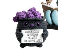 Crochet Halloween Doll - Inspirational Holiday Keeps, Knitted Desktop Decor