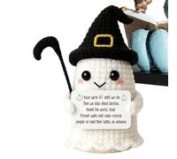 Crochet Halloween Doll - Inspirational Holiday Keeps, Knitted Desktop Decor