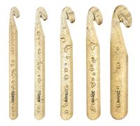 Crochet Hooks - Ergonomic Knitting Kit, Multifunctional Yarn Tools, DIY Handcraft Equipment, Beginner Craft Accessory | Crocheting Practice, Enthusiast Hobby, Textile Creation, Handmade Project, Fiber