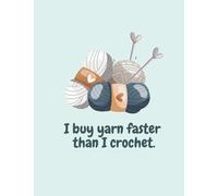 Crochet Lover's Notebook, Writing Journal for Notes & Journaling, Durable Cover, Modern, Colorful & Simple Bound Journal Notebook with 60 Lined Pages, ... to jot down inspiration, patterns and notes