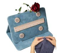 Crochet Pattern Holder - Knitting Pattern Holder | Pattern Holder | Foldable Magnetic Pattern Holder For Crochet & Knitting Knitting Accessories For Knitting Crocheting & Other Needlework