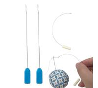 crochet per tagliacuci - Kit guida ago di precisione, set di fili in acciaio inossidabile resistente con custodia portatile, accessorio per infilatura manuale | Attrezzatura essenziale per cuci