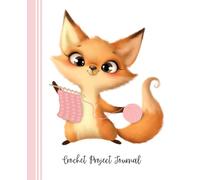 Crochet Project Journal: 7.5" X 9.25", 100 pages, for Crocheters