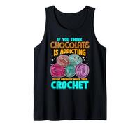 Crochet Theme Design Meme for Crochet Lovers Canotta