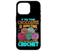 Crochet Theme Design Meme for Crochet Lovers Custodia per iPhone 16 Pro