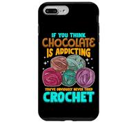 Crochet Theme Design Meme for Crochet Lovers Custodia per iPhone 7 Plus/8 Plus