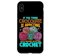 Crochet Theme Design Meme for Crochet Lovers Custodia per iPhone XS Max