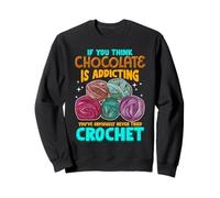 Crochet Theme Design Meme for Crochet Lovers Felpa