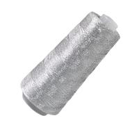 Crochet Yarn - Gold Silver Cored Knitting Thread Skein