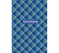 Crochet & Yarn Notebook: Geometric Print Blank Journal for Stationery Lovers, Crocheters, Knitters & Crafters. Granny Squares Themed. Use for Patterns, Project Planning and Creative Ideas.