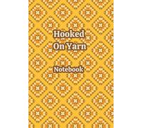 Crochet & Yarn Notebook: Geometric Print Blank Journal for Stationery Lovers, Crocheters, Knitters & Crafters. Granny Squares Themed. Use for Patterns, Project Planning and Creative Ideas.