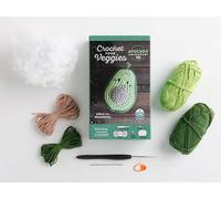 Crochet Your Veggies Amigurumi Kit Avocado: Everything You Need Is Included: 100%-Cotton Yarn, Crochet Hook, Stitch Marker, Tapestry Needle, ... Instruction Videos; Beginner Friendly!