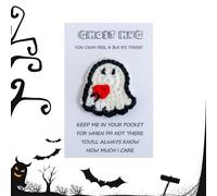 Crocheting positivo - Affascinante memoria all'uncinetto spirituale con carta, materiale di lana morbido, design amorevole | Oggetto da collezionista decorativo per donne, amici, colleghi, studenti, i