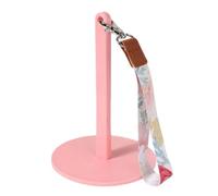 Crocheting Yarn Holder Knitting Thread Spooler Portable Yarn Spinner Reel | Lightweight Wood Spindle Strap | Knitting Sewing Crafting Embroidery, Smooth Rotating Skein Roller Hand Held Thread Dispenser