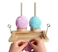 Crocheting Yarn Holder - Spindle Rotating Organizer, Yarn Ball Holder for Tangling Prevention, Revolving Spindle Stand, Sewing Accessory Item with Rotating-Flair, Vital Crafting Tool for Organizing