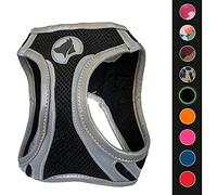 Croci C5081644 - Pettorina Riflettente Per Cani, Multicolore (Nero), M, 1 Pezzo