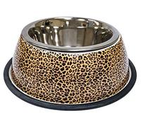 Croci Ciotola Acciaio Animalier Leopard 370Ml