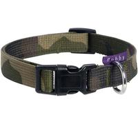 Croci Collare Cane Bobby Camouflage Khaki 42-70X2.5CM