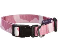 Croci Collare Cane Bobby Camouflage Rosa 42-70X2.5CM