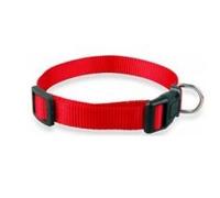 CROCI Collare Nylon Regolabile Rosso L