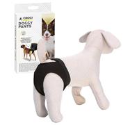Croci - Croci C 7 If Mutandina Igienica Doggy, Pannolino per cani, Nero, S (40 cm)