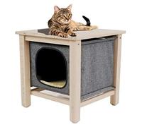 CROCI CUBE DESIGN, Cuccia Gatti, Cestino per gatti, Cat House, Dimensioni 50x50x50cm