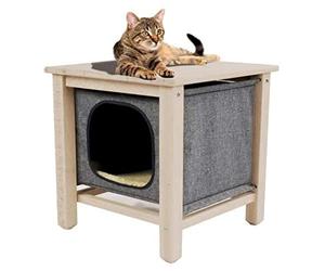 CROCI CUBE DESIGN, Cuccia Gatti, Cestino per gatti, Cat House, Dimensioni 50x50x50cm