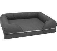 Croci Revenant Limitless - Cuccia cane, Cuscino Ortopedico Cane in Memory Foam, Cuccia per le articolazioni, Sfoderabile, Impermeabile, Grigio, L/ 112x86x25 CM