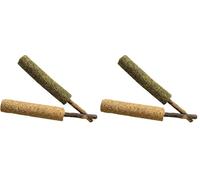 Croci Euphoria - Lollipop Catnip/Silvervine, Gioco per Gatti a Base di Erba Gatta, a Forma di Leccalecca, con Catnip e Silvervine Attrattivo per Felini e Cuccioli, 2 pz, 14 cm (Confezione da 2)