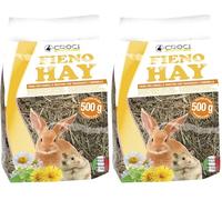 Croci Fieno Tarassaco e Camomilla, 500 gr (Confezione da 2)