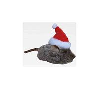 Croci Gioco Gatto Topolino Christmas Toy Santa Mouse 10X6Cm - 45 g