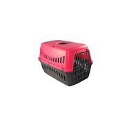 Croci Gipsy Eco - Trasportino per cani e gatti, Plastica Riciclata, Taglia piccola, Trasportino per auto, Rigido, Colori Assortiti, 28,5x44x29,5 cm
