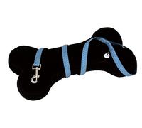 Croci Guinzaglio in Similpelle, Azzurro, 120 cm x 20 mm