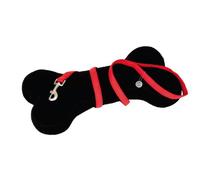 Croci Guinzaglio in Similpelle, Rosso, 120 cm x 10 mm