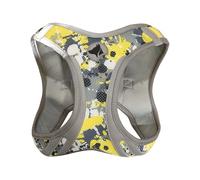 Croci Hiking Reflective Sketch - Pettorina riflettente catarifrangente per cani, regolabile e imbottita, doppia chiusura di sicurezza velcro e fibbia, taglia L 46-53 cm