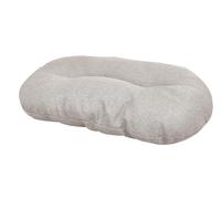 Croci Hydro - Cuscino per cane Ovale, Impermeabile Idrorepellente, Tessuto Lavabile facile da pulire, Beige, 87x57 cm