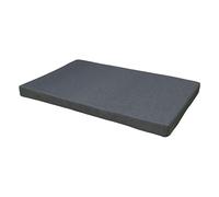 Croci Hydro - Cuscino per cani Impermeabile e lavabile, Grigio 100x60 cm | Impermeabile e Idrorepellente, in tessuto Lavabile facile da pulire, confort per cani e gatti