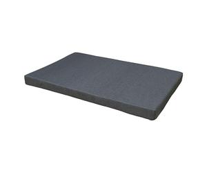Croci Hydro - Cuscino per cani Impermeabile e lavabile, Grigio 90x55 cm | Impermeabile e Idrorepellente, in tessuto Lavabile facile da pulire, confort per cani e gatti