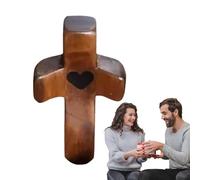 Croci in legno | Croci in legno palmare per amore - Croci in legno palmari, croce multiuso in legno, croci per amici e familiari aggrappati e pregare