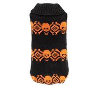Croci MAGLIONCINO PER ANIMALI TRICKY ORANGE SKULL 40 cm