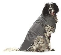 CROCI, MONTREAL, Cappotto per cani, Mantello invernale, Giacca impermeabile, Taglia 20 cm, Grigio